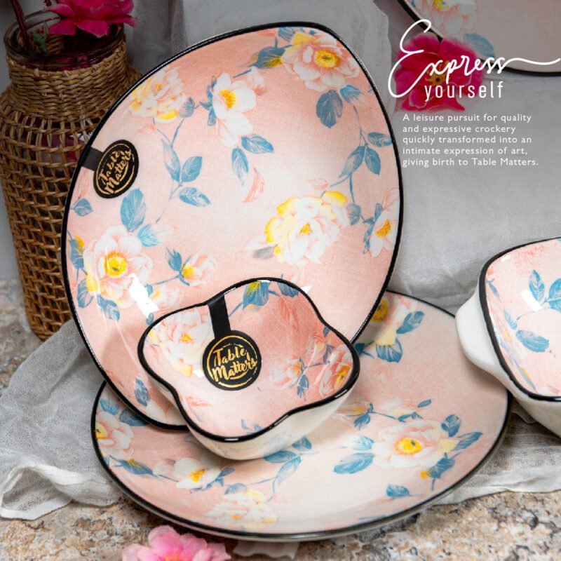 Camellia - Flower Shaped Saucer