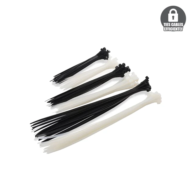 HOUZE - Cable Tie - Black (Dim: 0.36 x 30cm)