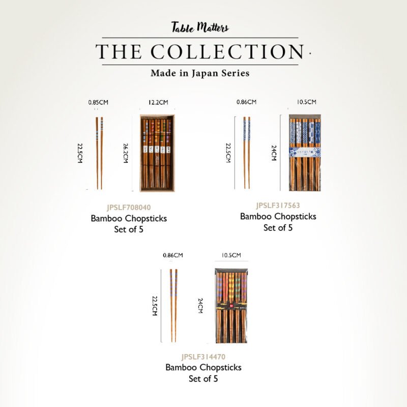 Japan Chopstick Collection | PBT | WOODEN | BAMBOO | MADE IN JAPAN